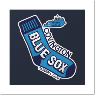 Defunct Covington Blue Sox Baseball Team Posters and Art